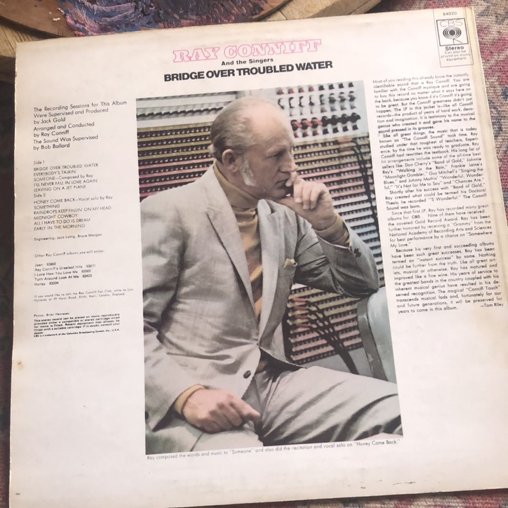 Ray Conniff Vinyl Record